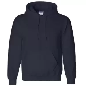 Gildan Heavyweight DryBlend Adult Unisex Hooded Sweatshirt Top / Hoodie (13 Colours) (2XL) (Navy)