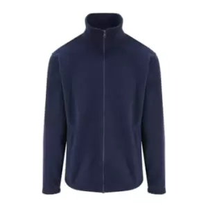 PRO RTX Adults Unisex Pro Fleece Jacket (L) (Navy)