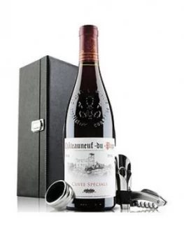 Virgin Wines Chateauneuf-Du-Pape Cuvee Speciale with Accessories, One Colour, Women
