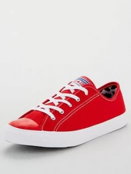 Converse Chuck Taylor All Star Dainty - Red, Size 6, Women