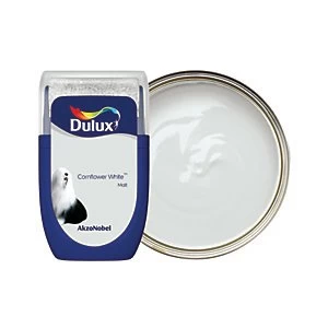 Dulux Cornflower White Matt Emulsion Paint 30ml