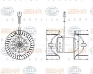 Air Conditioning fan 8EW009159-201 by BEHR