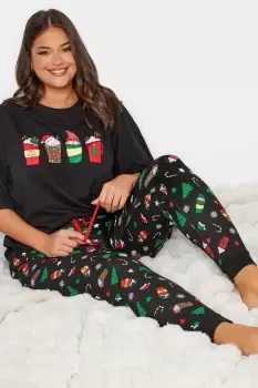 Christmas Print Pyjama Bottoms