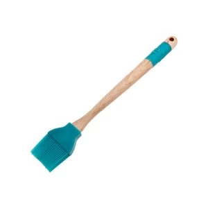 Denby Azure Pastry Brush Silicon Head and Denby Wooden Handle