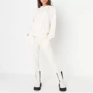 Missguided Co Ord Hoodie and Jogger Set - Neutral