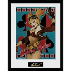 DC Comics Harley Quinn Bombshells Collector Print
