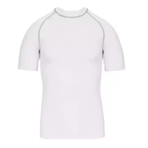 Proact Adults Unisex Surf T-Shirt (S) (White)