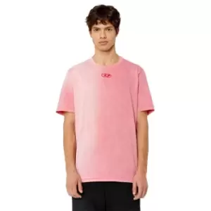 Diesel Logo T-Shirt - Pink