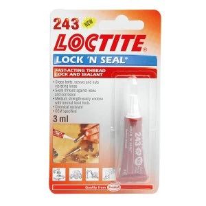 Loctite Lock n Seal Fast Thread Lock and Sealant - 3ml