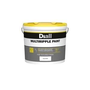 BQ Multi ripple Pure white Textured Special effect Paint 5L