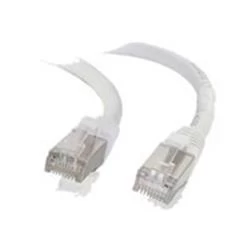 C2G 2m Cat6a Booted Shielded (SSTP) Network Patch Cable White