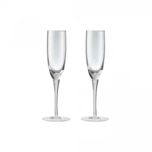China By Set Of 2 Champagne Flutes