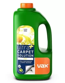 Vax Ultra+ Pet Carpet Cleaning Solution 1.5L