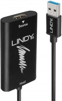 Lindy HDMI to USB 3.1 1080p 60Hz Video Capture Device