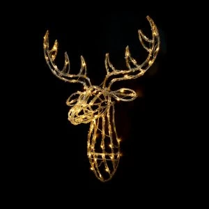 Premier LED Reindeer Head - 70cm
