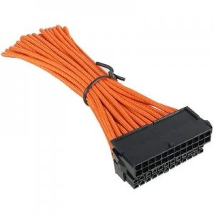 Bitfenix Current Cable extension [1x ATX power plug 24-pin - 1x ATX power socket 24-pin.] 30.00cm Orange, Black