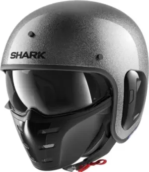 Shark S-Drak 2 Glitter Jet Helmet, silver, Size S, silver, Size S