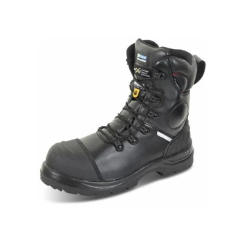 CLICK TRENCHER PLUS SIDE ZIP BOOT BL 06.5/40 (Pair) - Click Safety Footwear