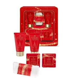 The Luxury Bathing Company Merry and Bright Tin Gift Set