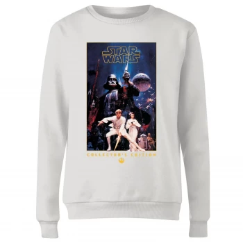 Star Wars Collector's Edition Womens Sweatshirt - White - L