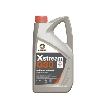 Xstream G30 Antifreeze & Coolant - Concentrated - 2 Litre - XSR2L - Comma
