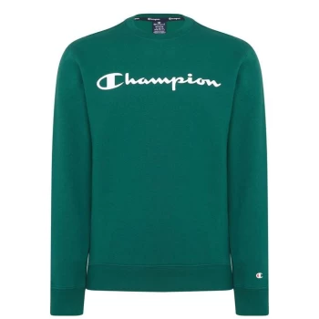 Champion Crewneck Sweatshirt Mens - Green