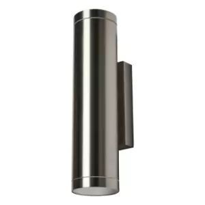 Zink BREAN Outdoor Up and Down Wall Light Stainless Steel