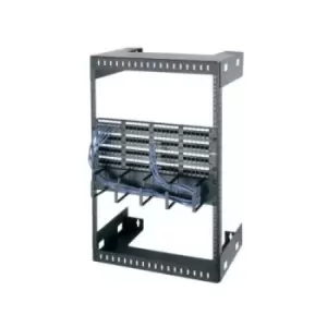 Middle Atlantic Products WM-8-18 rack cabinet 8U Wall mounted rack Black