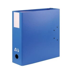 Arianex Double Capacity Lever Arch Files File with A-Z Dividers 2x50mm Spines A4 Blue Ref DA4-BE
