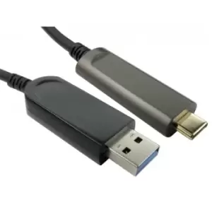 Cables Direct AOCUSB3C-921-10 USB cable 10 m USB 3.2 Gen 1 (3.1 Gen 1) USB A USB C Black