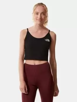The North Face Crop Tank - Black, Size XS, Women