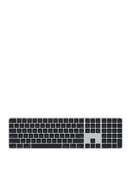 Apple Magic Keyboard With Touch Id And Numeric Keypad For Mac Models With Apple Silicon - Black Keys - British English