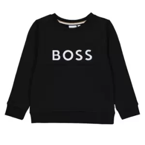 Boss Logo Crew Sweater Junior Boys - Black