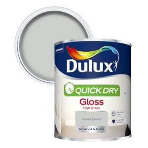 Dulux Quick Dry Goose Down Gloss High Sheen Paint 750ml