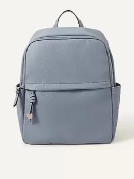 Accessorize Soft PU Backpack, Blue, Women