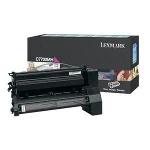 Lexmark C7700MH Magenta Laser Toner Ink Cartridge