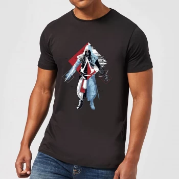 Assassins Creed Animus Split Mens T-Shirt - Black - 5XL