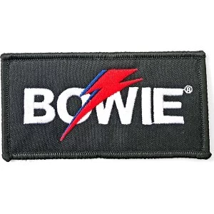 David Bowie - Flash Logo Standard Patch