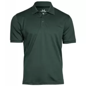 Tee Jays Mens Club Polo Shirt (M) (Dark Green)