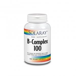 Solaray B-100 Complex Vegan Capsules 100 (24104)