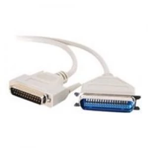 C2G 2m DB25 Male to Centronics 36 Male Parallel Printer Cable