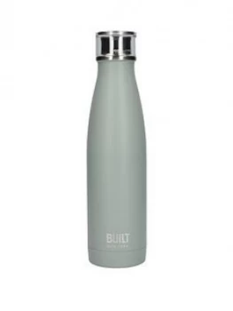 Built Hydration Double Walled Stainless Steel 17Oz Water Bottle - Grey