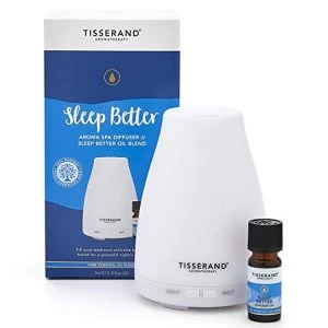 Tisserand Aromatherapy Sleep Better Aroma Spa Diffuser Set (UK Plug)