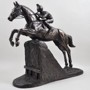 Steeple Chaser by Harriet Glen Cold Cast Bronze Sculpture