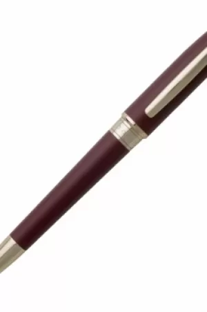 Hugo Boss Pens Gold Plated Ballpoint Pen Essential Burgundy HSC7074R
