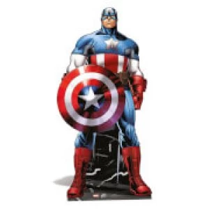 Marvel - Captain America Mini Cardboard Cut Out