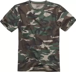 Brandit Premium T-Shirt T-Shirt woodland