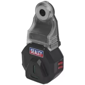 Sealey DDE01 Vacuum Drill Dust Extractor 3.7V