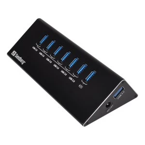 Sandberg External 7 Port USB 3.0 Hub 5 Year Warranty