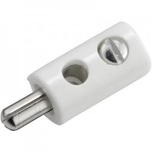 Mini jack plug Plug straight Pin diameter 2.6mm Brown